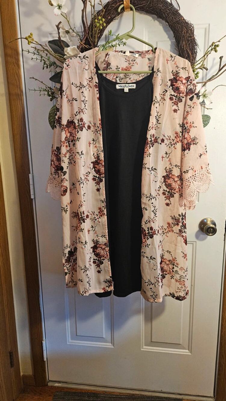 Wallflower Dress with Kimono
